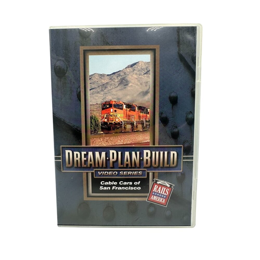 Dream Plan Build Cable Cars Of San Francisco DVD 2012 Rails Across America